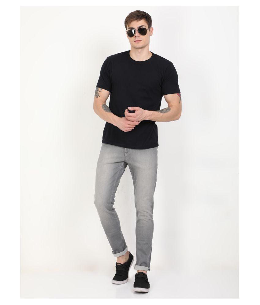 dark grey skinny jeans mens