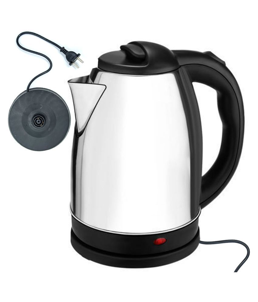 GIE Multipurpose 2 Liter 1500 Watt Stainless Steel Electric Kettle