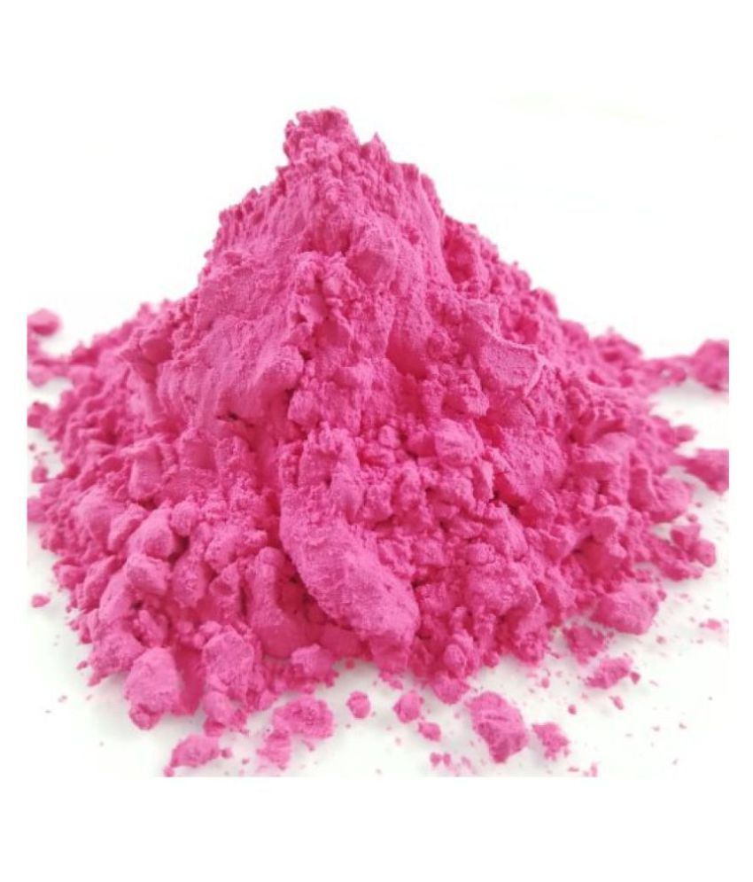     			Organic Herbal Holi Gulal Powder Skin Friendly Natural Colors (Lets Play Holi Safe) (400 G , PINK )