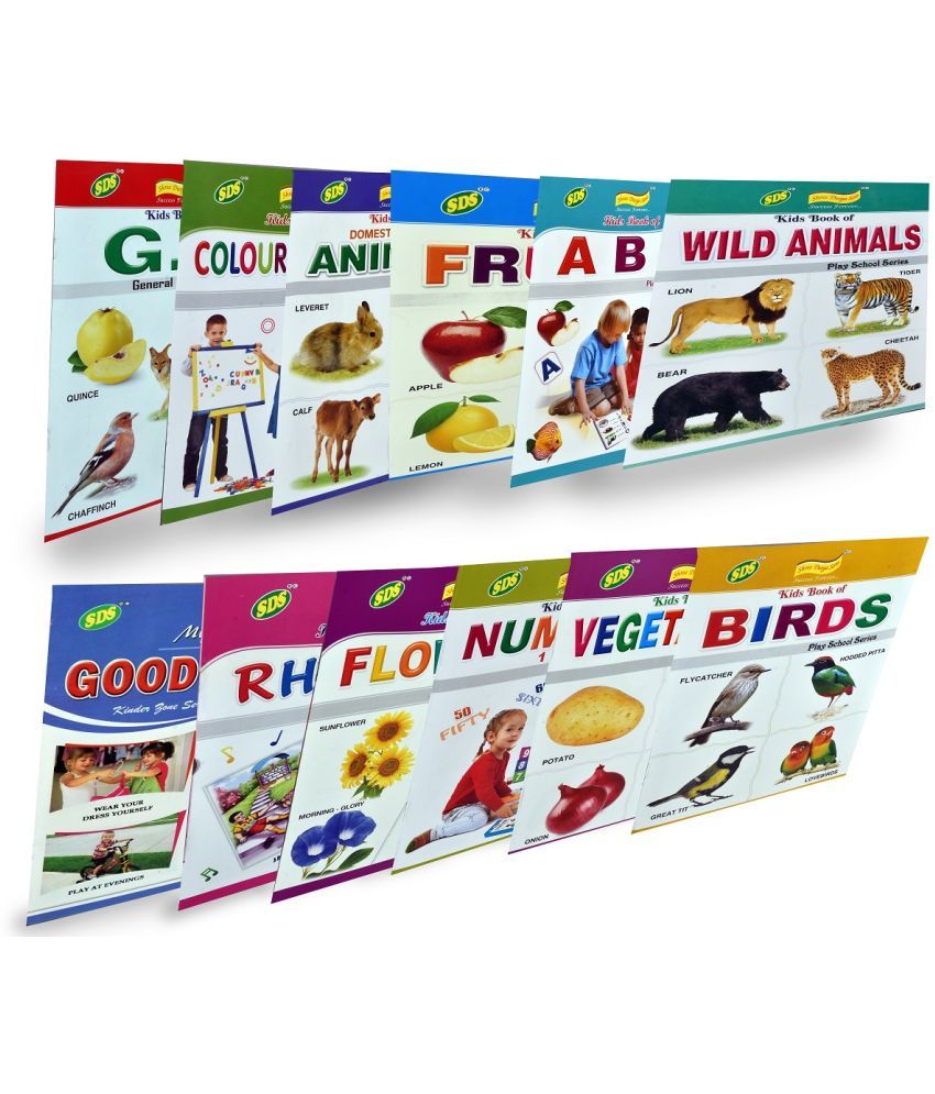     			Picture Books Collection for Early Learning (Set of 12)