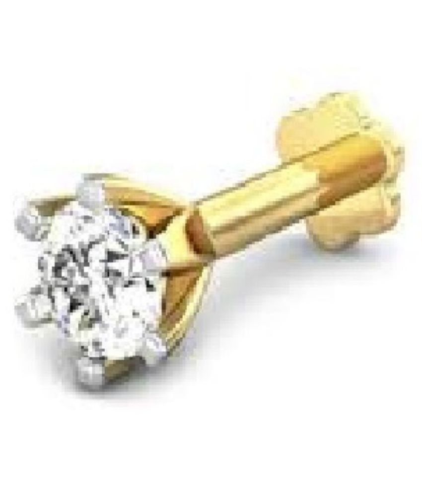 josco diamond nose pin