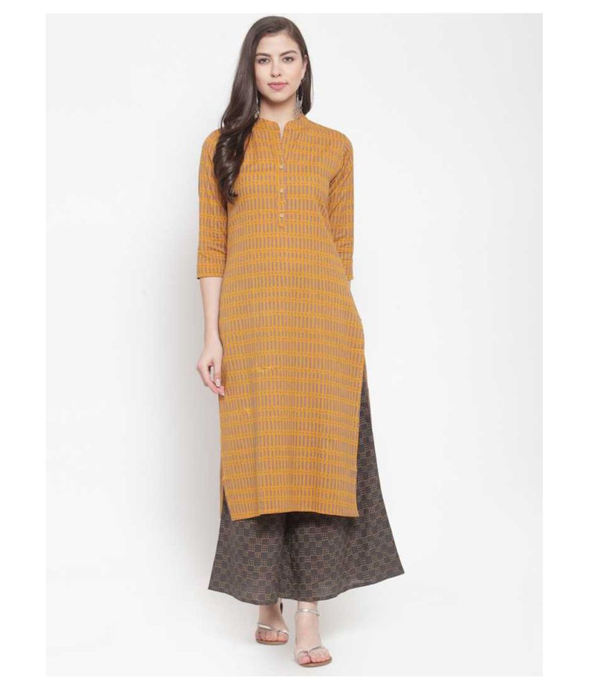 varanga yellow kurta