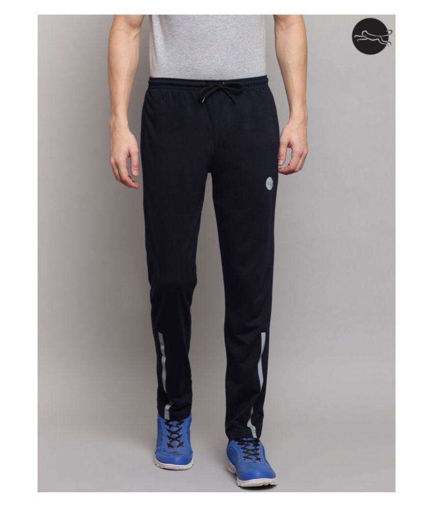 navy trackpants