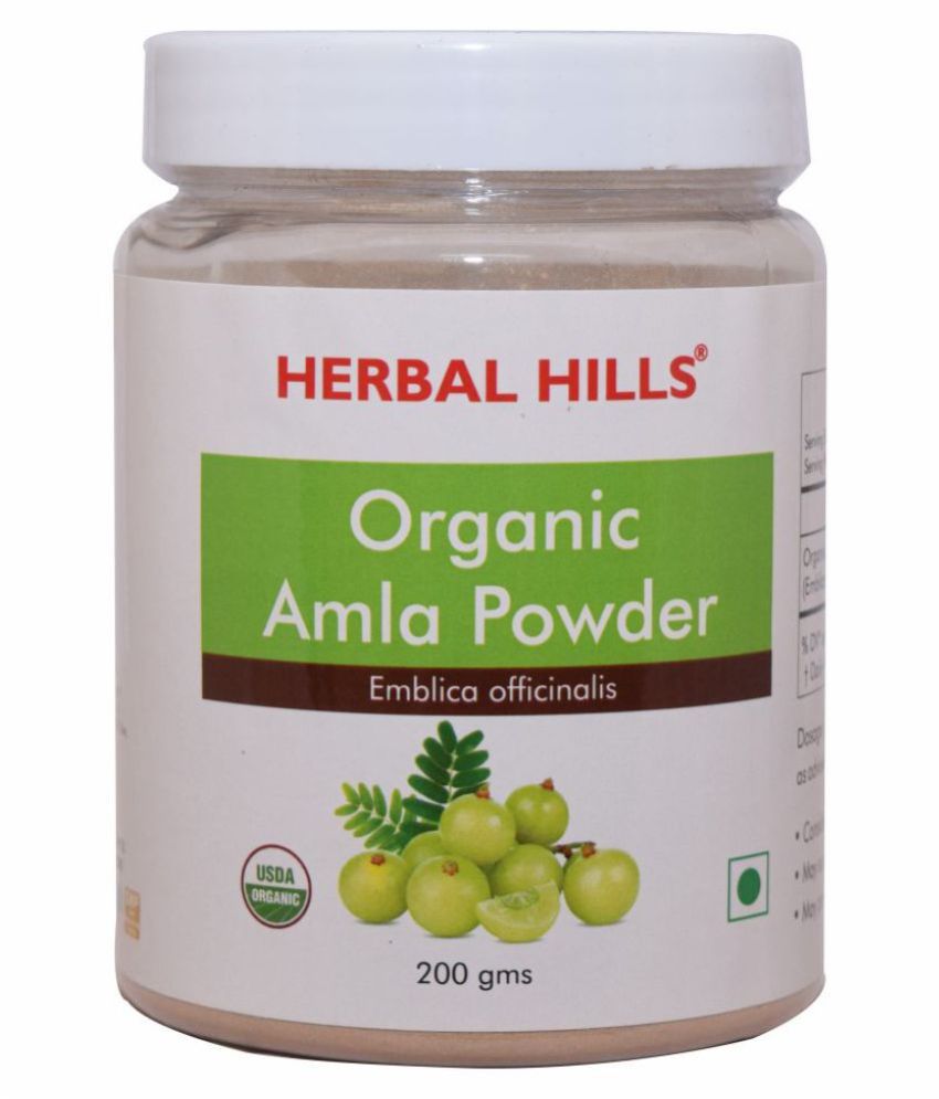     			Herbal Hills Organic Amla Powder 200 gm Pack of 4