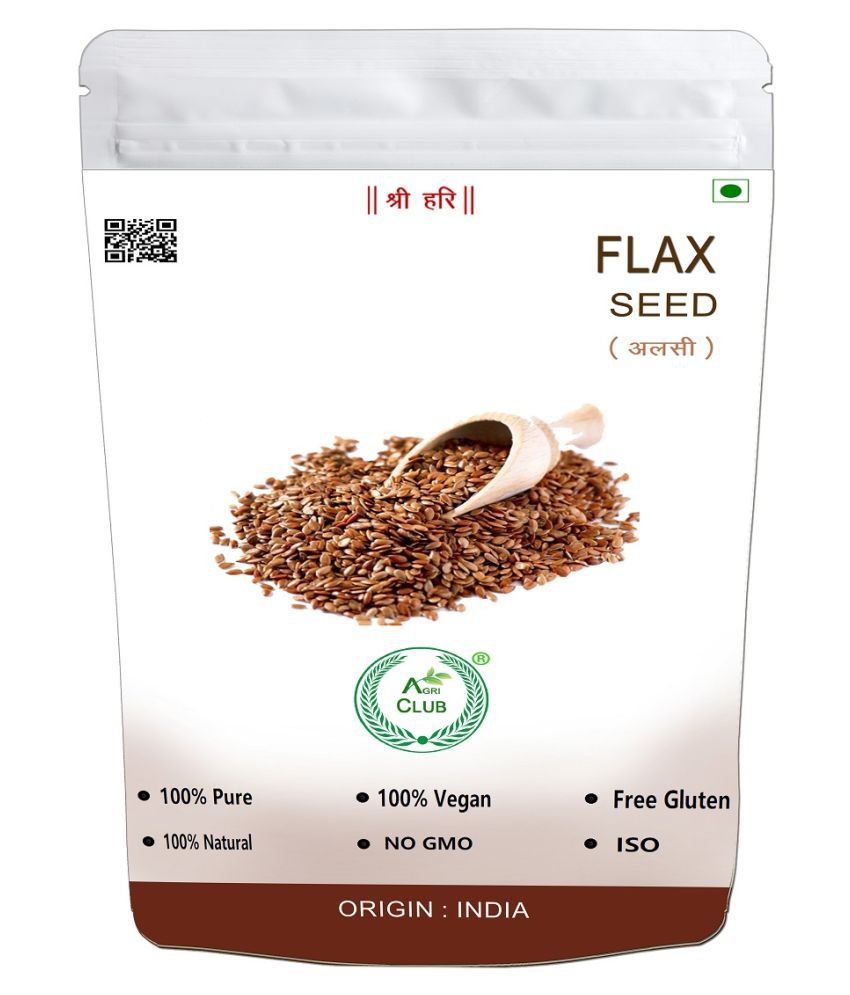     			AGRICLUB - Flax Seeds (Pack of 1)