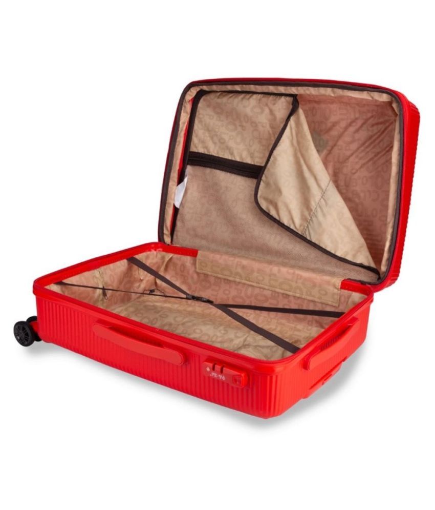 Polo Club Red S (55cm) + M (65cm) Cabin Hard Colombus Luggage Buy