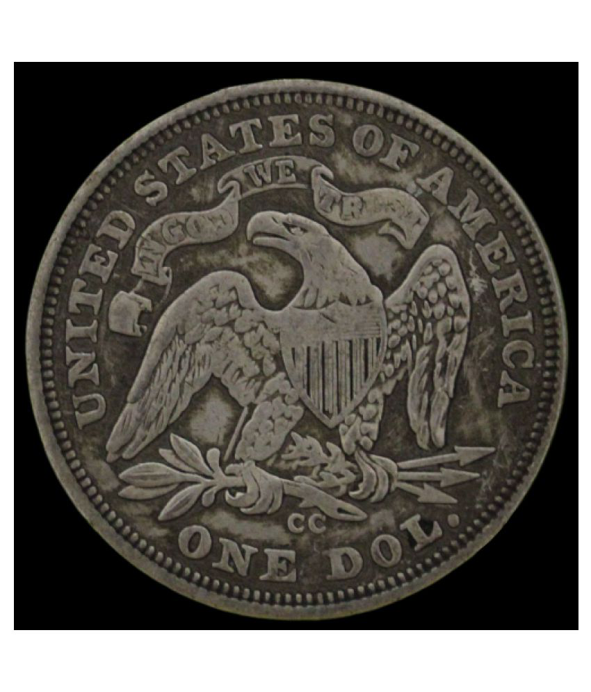     			~Big Coin~ 1 Dollar 1847 - Liberty Seated America Very Rare Coin- - - - - Above Image is Captured by us That's why Buyer will Receive Same Coin- - - - - - - -