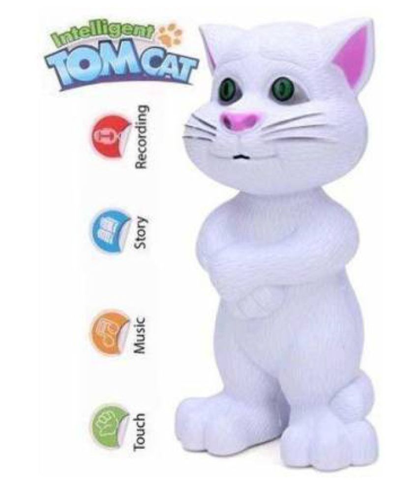 Talking Tom Cat Toy for Kids Speaking Repeats What You Say Best Gift