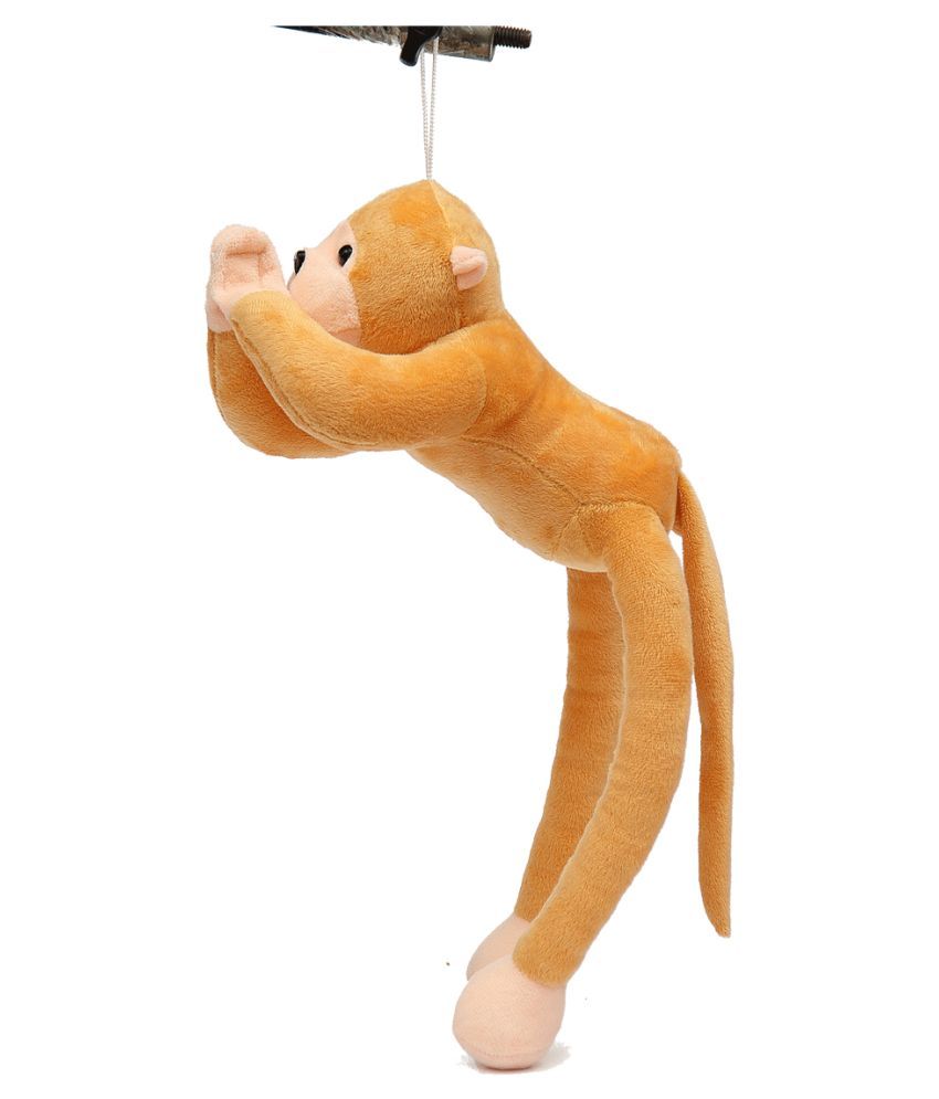 monkey toy with velcro hands