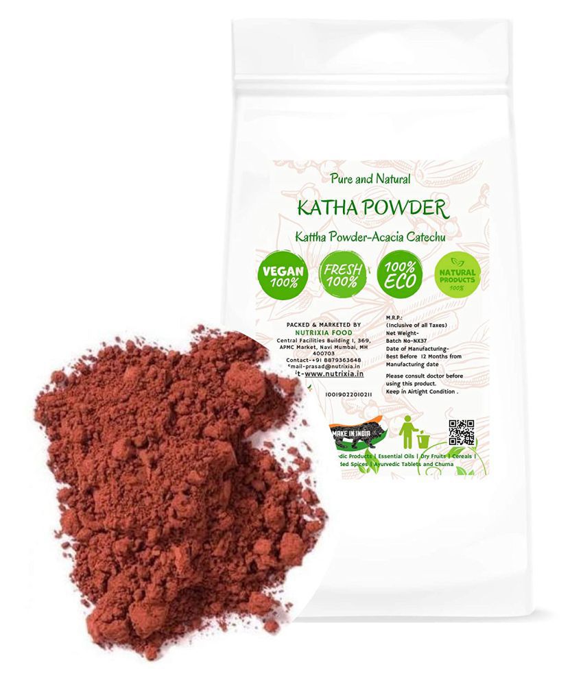     			Nutrixia Food Pure and Natural KATHA POWDER Powder 500 gm Pack Of 1