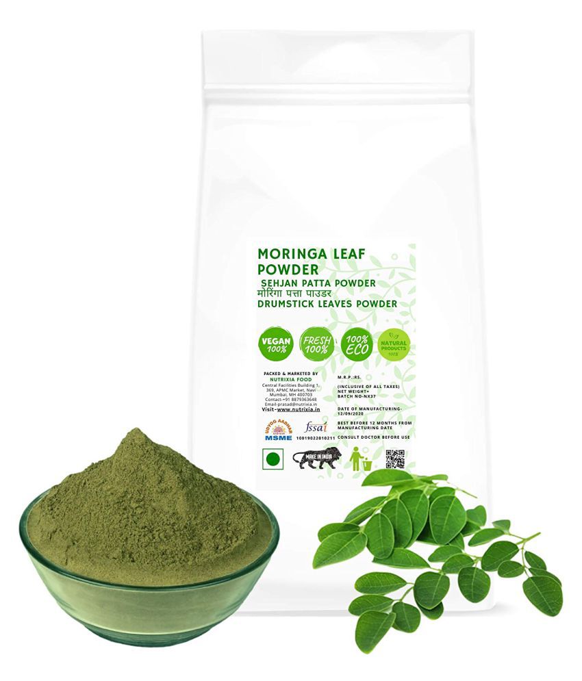     			Nutrixia Food  \nMORINGA LEAF POWDER  Powder 50 gm Pack Of 1