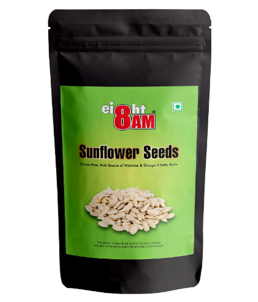     			8AM Sunflower Seeds ( Pack of 1 )