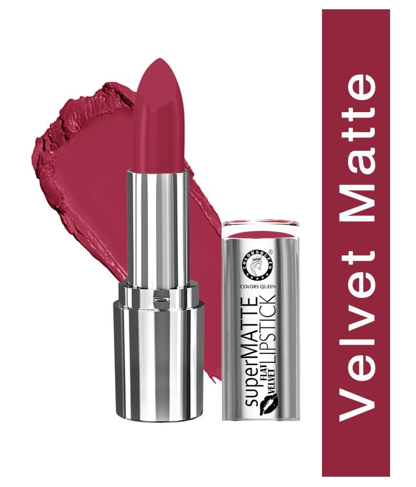     			Colors Queen Pure Velvet Lipstick Bio Rose Cherry 4.2 g