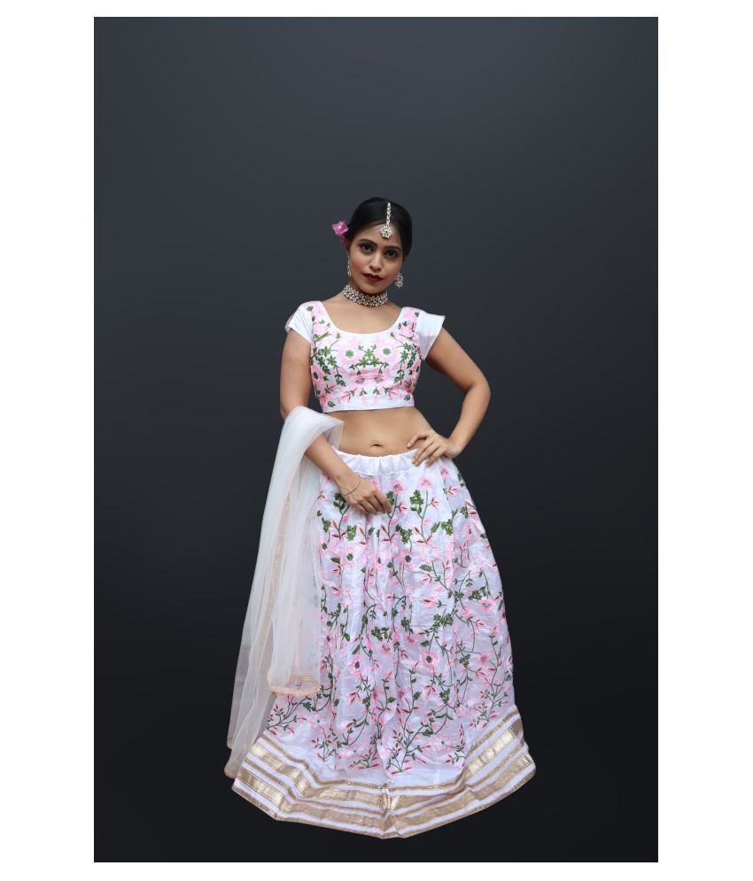 cotton silk lehenga online