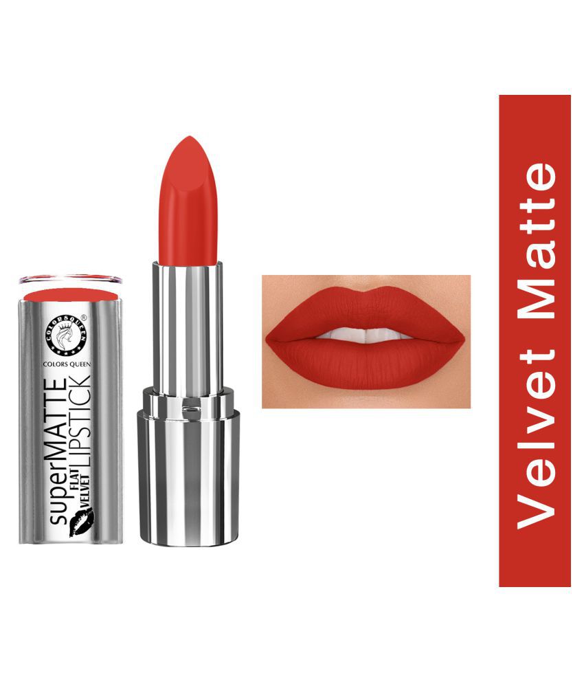     			Colors Queen Super Matte Velvet Lipstick Orange 4.2 g