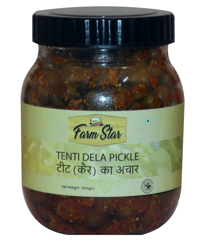 Farm Star TENTI - DELA PICKLE (Teet ka Achar) Pickle 500 g