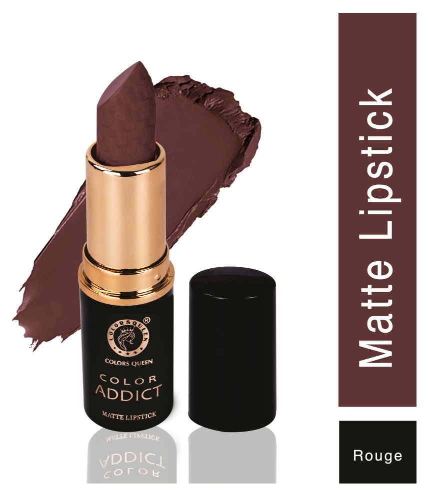     			Colors Queen Matte Long Stay Lipstick (Rouge) Chocolate 5 g