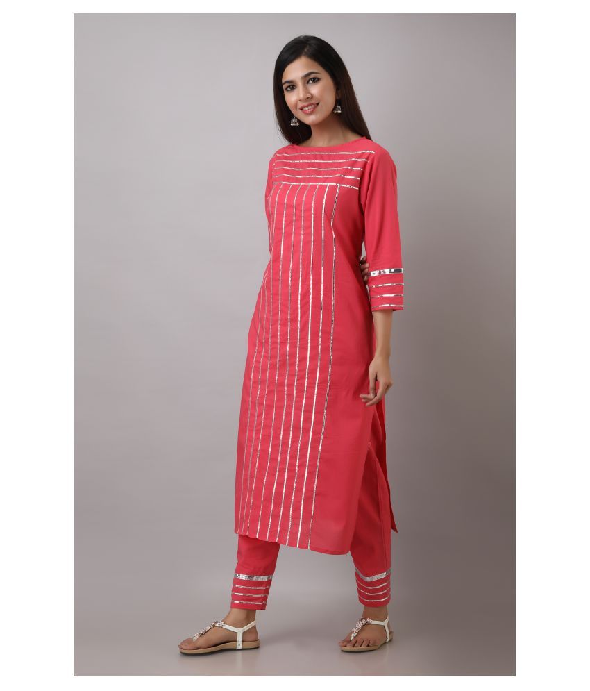 pant suit kurti