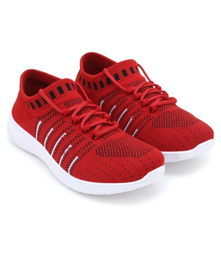 Deeksha Red Walking Shoes Price in India- Buy Deeksha Red Walking Shoes ...