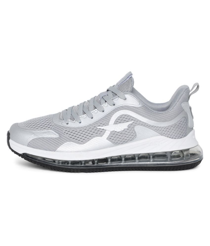 red tape silver shoes