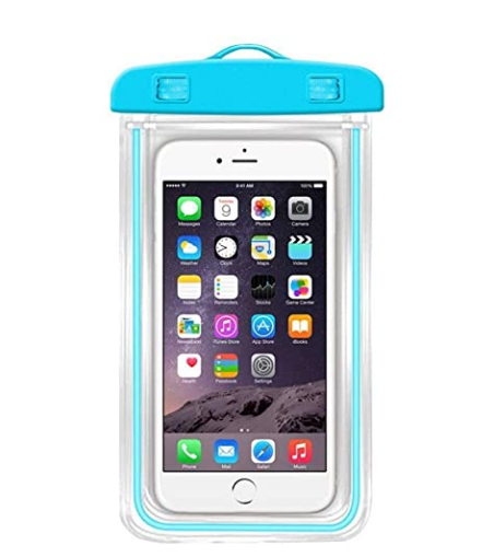     			ROYAALÃ¢ÂÂ¢  Waterproof Touch Sensitive Mobile Pouch Overcover Use in Rainy Seasons for All Android and iPhone (Transparent)