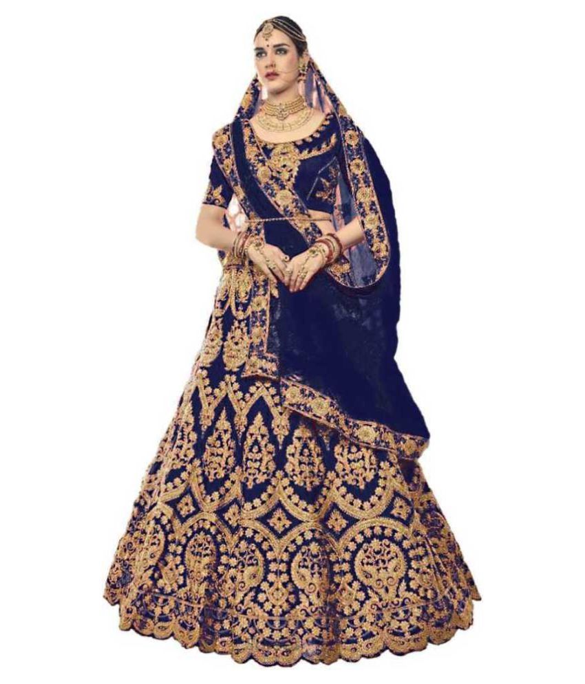 Chaniya Choli Semi Stitched Lehenga 