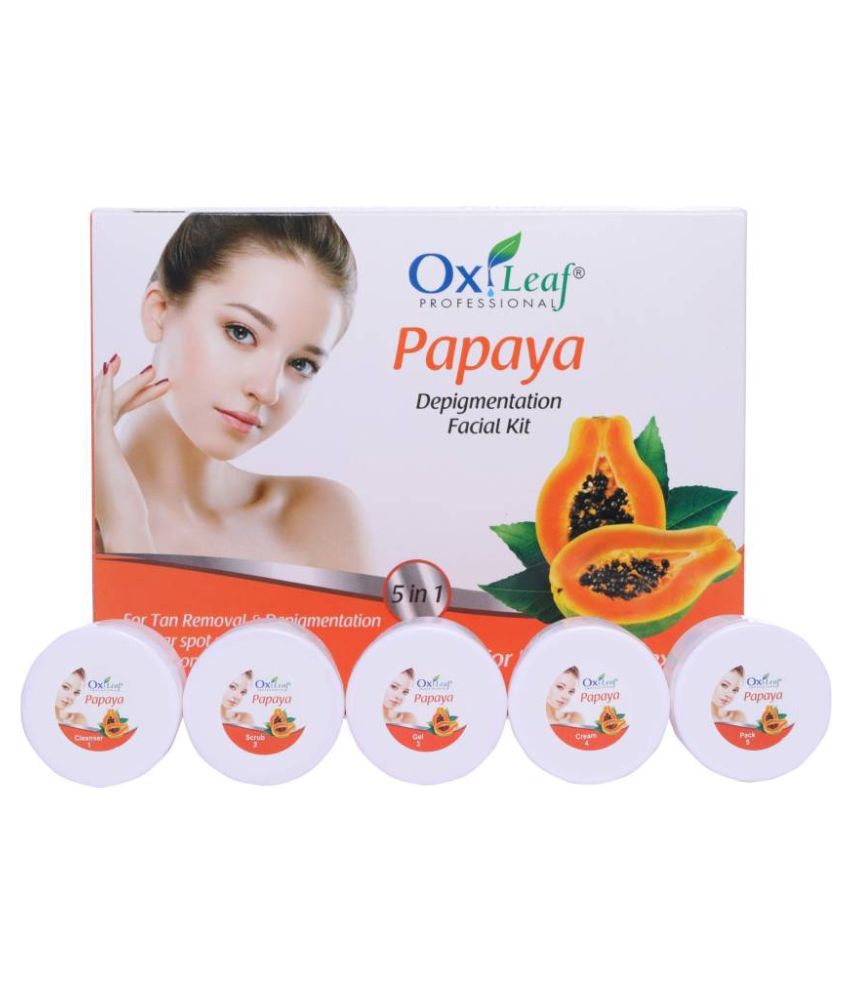     			Oxileaf - Depigmentation Facial Kit For All Skin Type ( Pack of 1 )