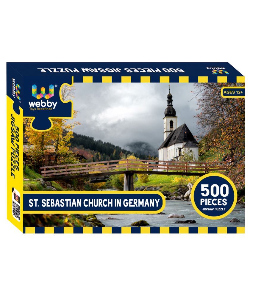     			Webby St. Sebastian Church In Germany Cardboard Jigsaw Puzzle, 500 Pieces