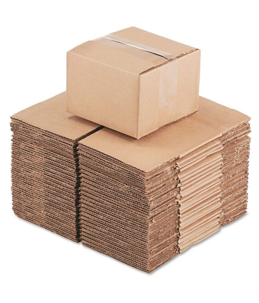 GOODWILL PACKERS Ply Corrugated Gift Packaging Boxes 8x5x2 Inch (1000