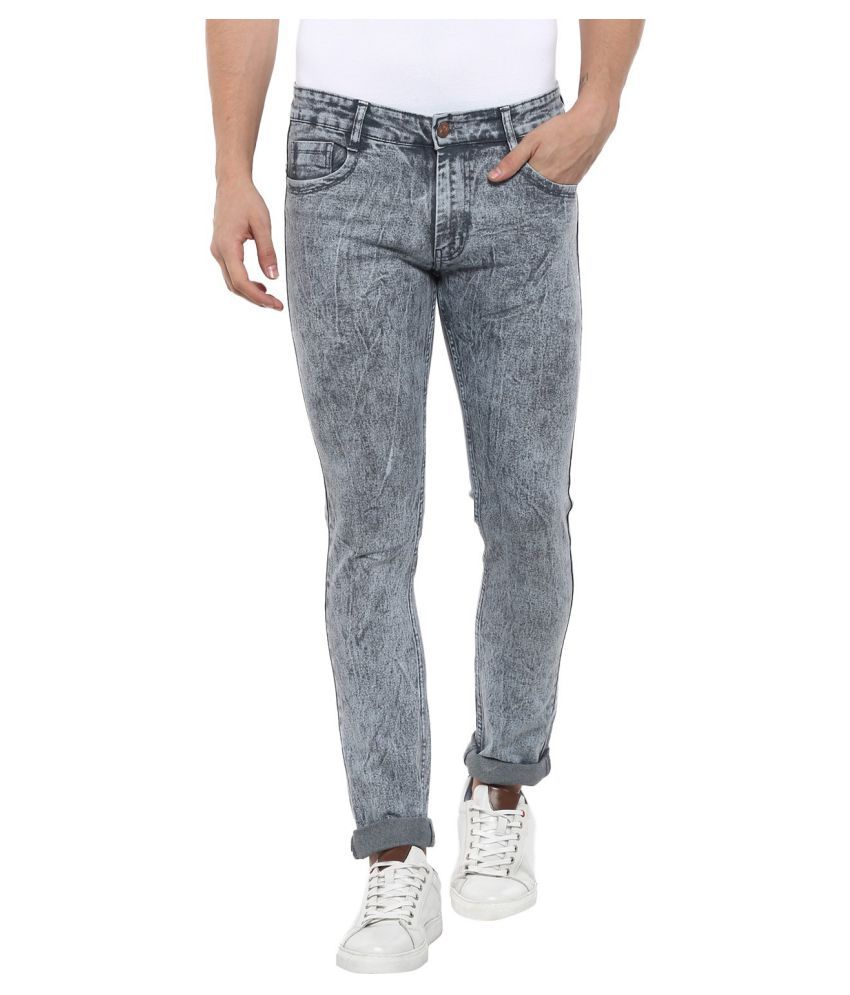 grey slim jeans