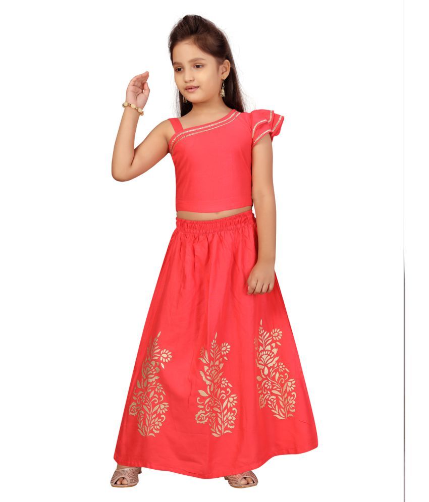 gajri colour frock
