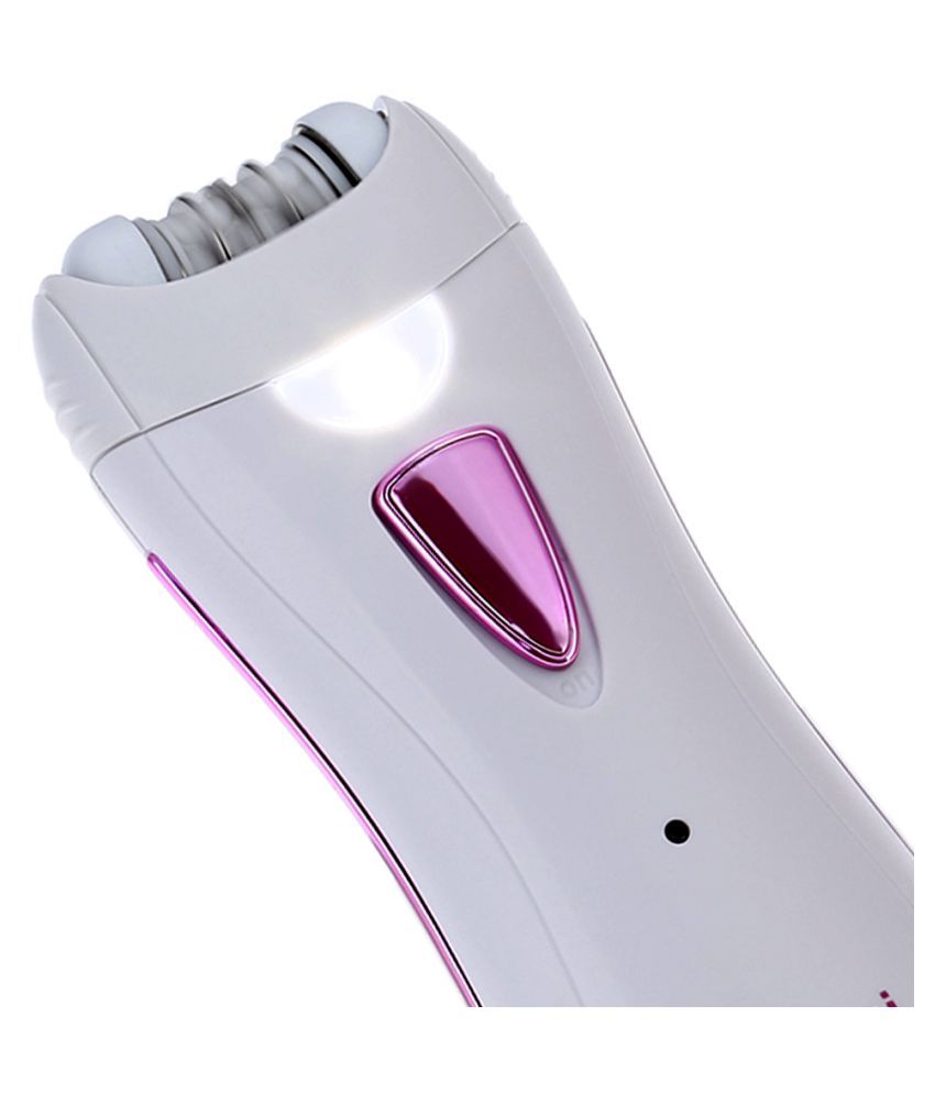 VT 2in1 Kemei Women Rechargeable Shaver Trimmer Painless Epilators Hair ...