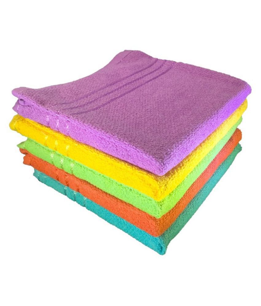 Shop by room Set of 5 Hand Towel Multi 33x51