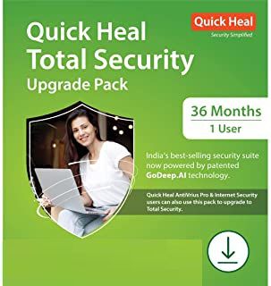     			Quick Heal Total Security Upgrade Pack Latest Version ( 1 PC / 3 Year ) - Activation Code-Email Delivery