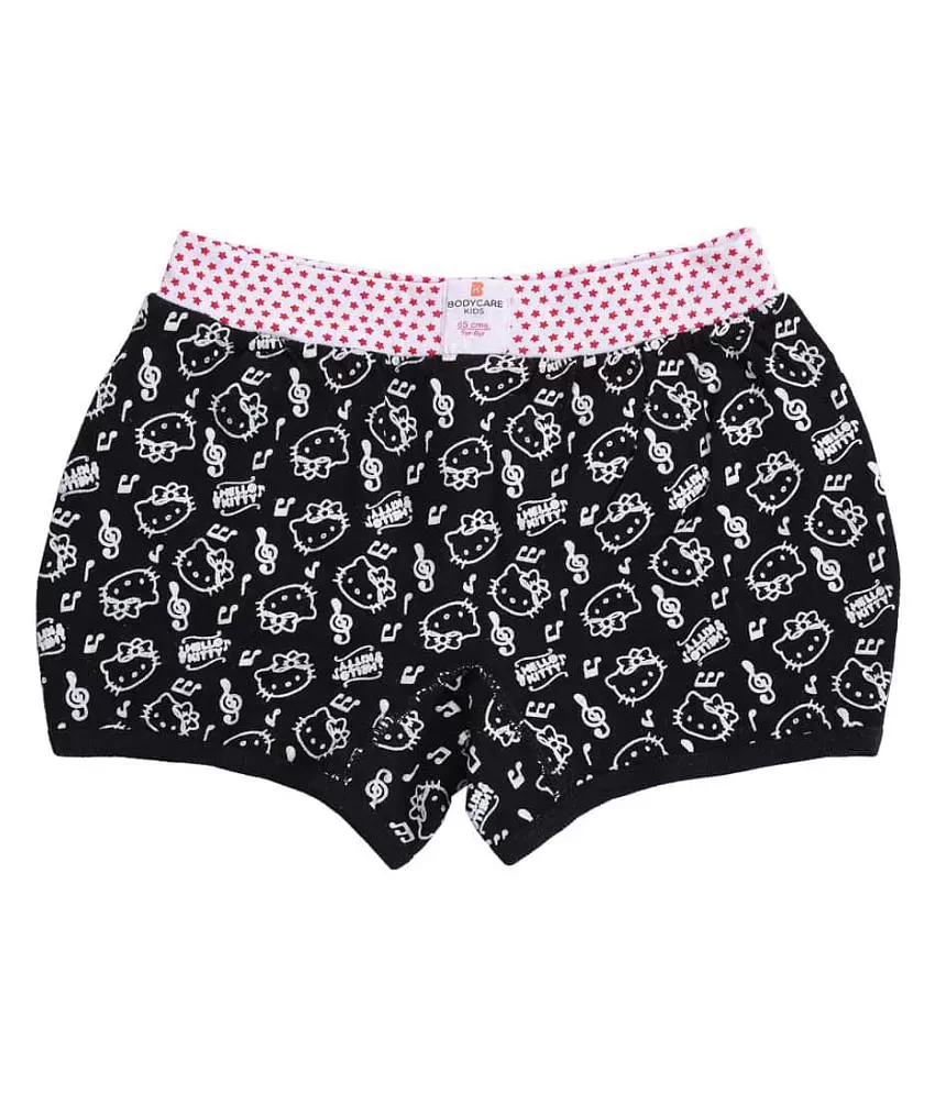 Bodycare Kids Girls Assorted coloured Hello Kitty Printed Hipster