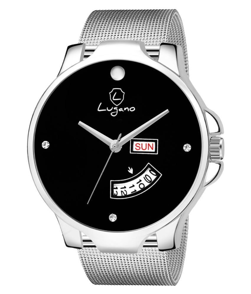 Lugano LG 1243 Stainless Steel Analog Men's Watch