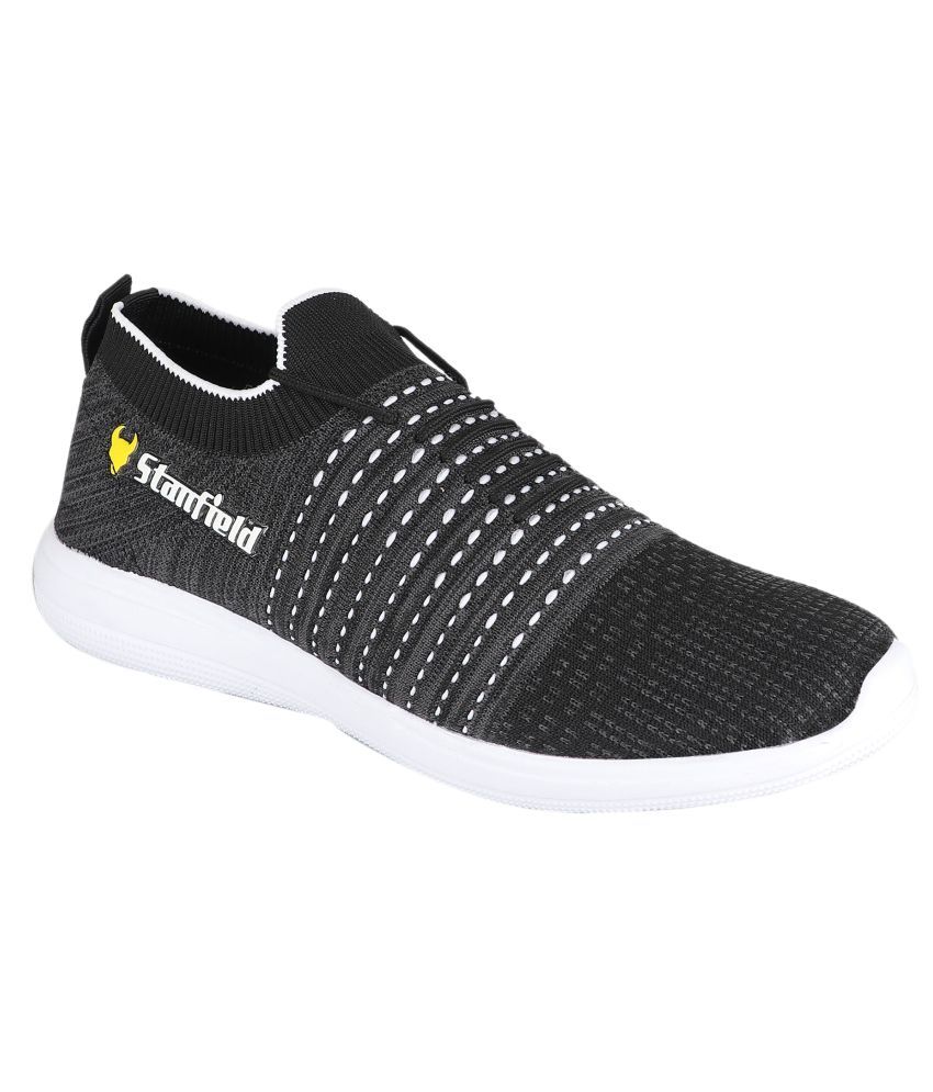     			Stanfield Sneakers Black Casual Shoes