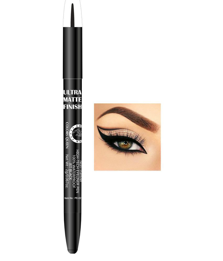     			Colors Queen Ultra Glamrous Pen Eyeliner Long Lasting and Waterproof (Black)