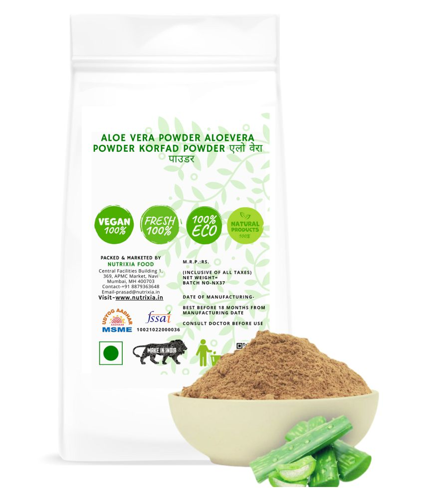     			Nutrixia Food Aloe Vera Powder Powder 100 Gm Pack of 1