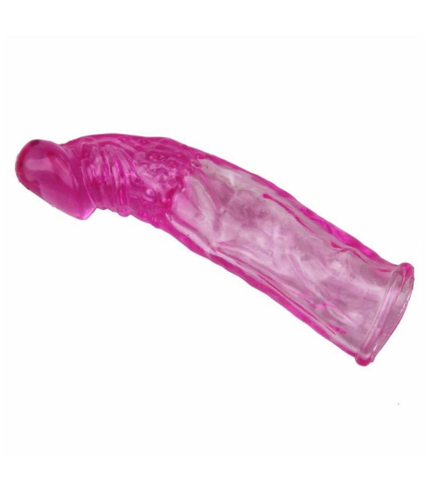 KAMAHOUSE ICEMAN JELLY BIG LONGER REALISTIC EXTENSION PENIS SLEEVE FOR ...