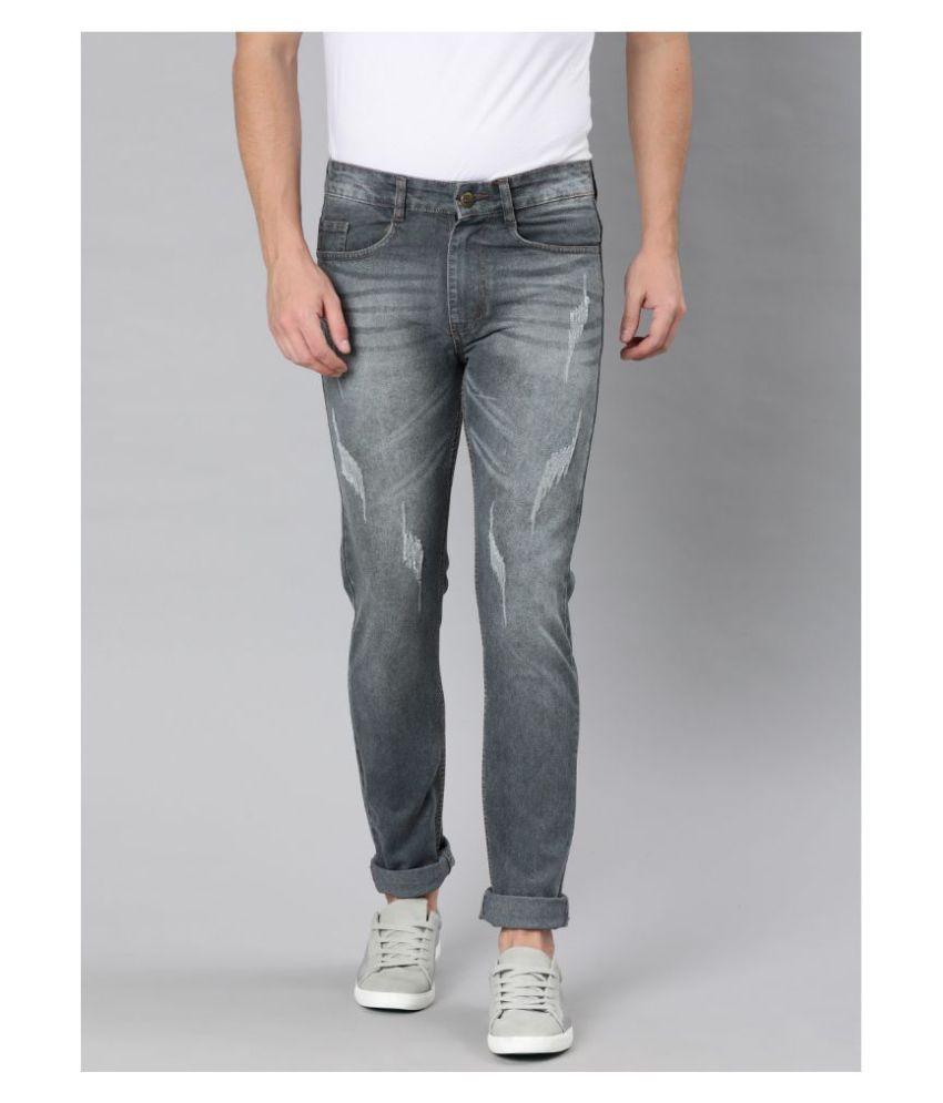 grey slim jeans