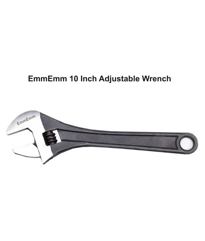     			EmmEmm Heavy Duty 10" Adjustable Wrench Drop Forged