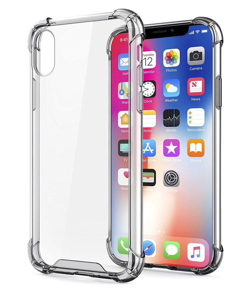     			Apple Iphone XS Shock Proof Case Kosher Traders - Transparent Premium Transparent Case