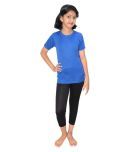 Goodluck Girls Short Sleeve Swim T-Shirt With Swim Pant