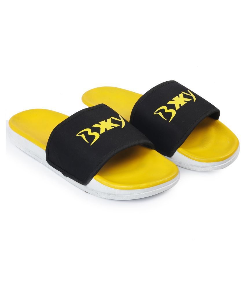     			BXXY Yellow Daily Slippers