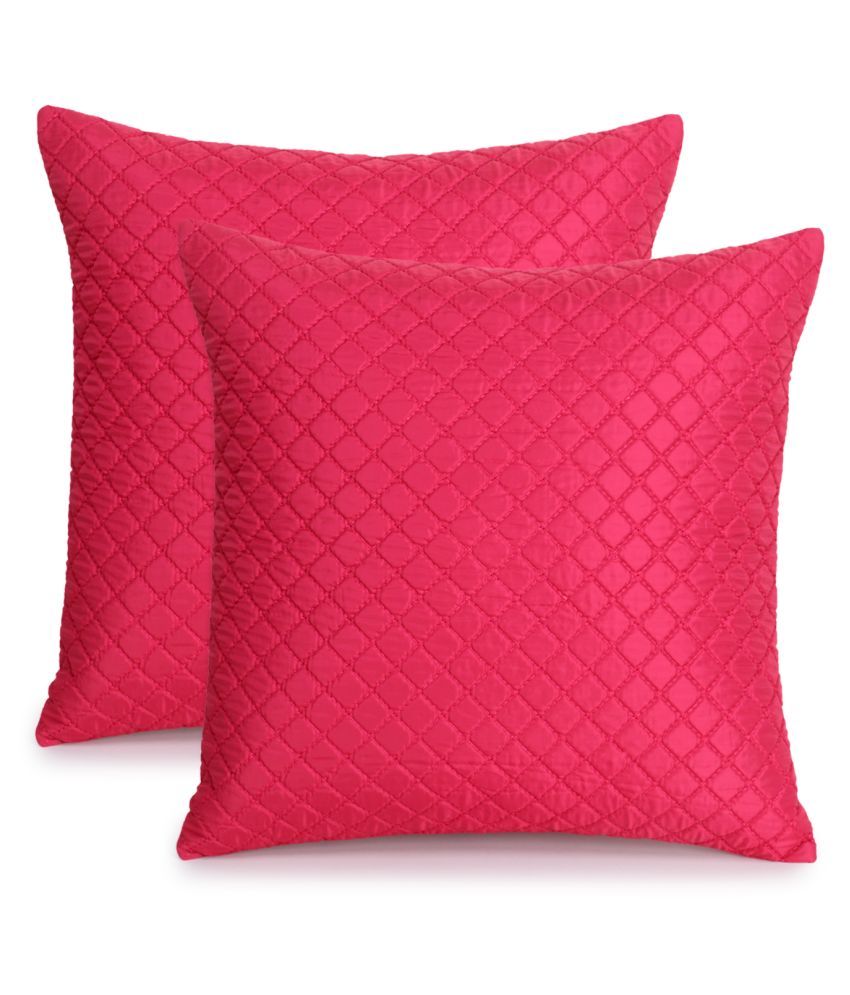 mezposh Set of 2 Polyester Cushion Covers 40X40 cm (16X16) Buy Online