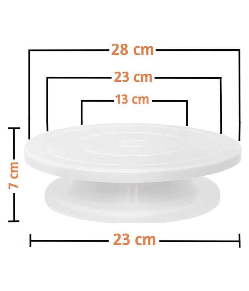 Dynore Polycarbonate Cake Stand 1 Pcs