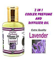 INDRA SUGANDH BHANDAR - Lavender Aroma Pure, Natural and Undiluted With Free Dropper 25ml Pack Multipurpose Cooler Perfume Diffuser Oil 25ml