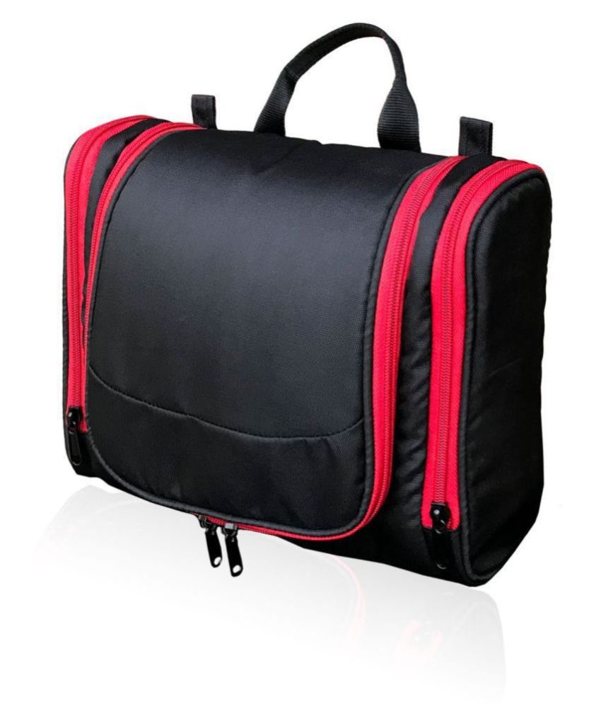 Foonty Black Toiletry Bag/Travel Kit