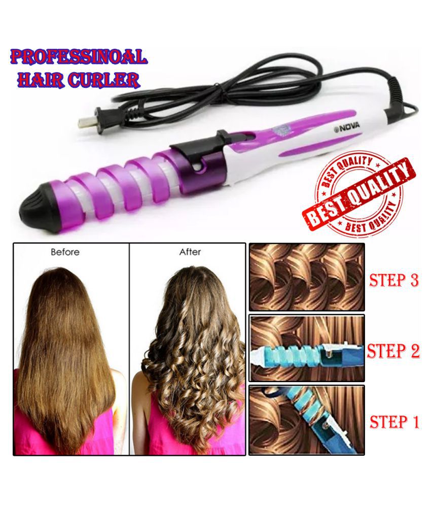 NHC-5322 NOVA Professional Hair Curler Professional Quick Heated  Hairstyling kit Casual Gift Set: Buy Online at Low Price in India - Snapdeal